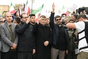 قیام مردم ارومیه در مراسم اربعین شهادت قائد امت اسلامی