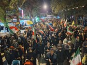راهپیمایی مردم بجنورد در شام اربعین رهبر شهید امام خامنه ای