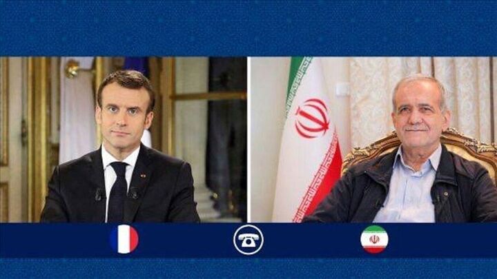 پزشکیان خطاب به مکرون: نقش فرانسه به عنوان یکی از طرف‌های ضامن آتش‌بس پیشین لبنان مهم است