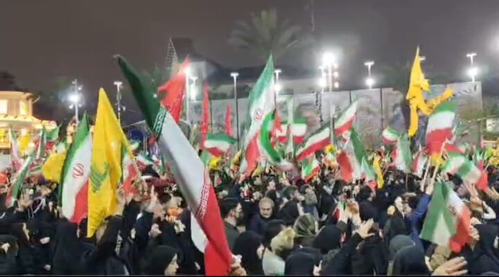 همسنگران لبنان و جان‌فدایان ایران؛ پیوند ناگسستنی در شب اربعین امام شهید
