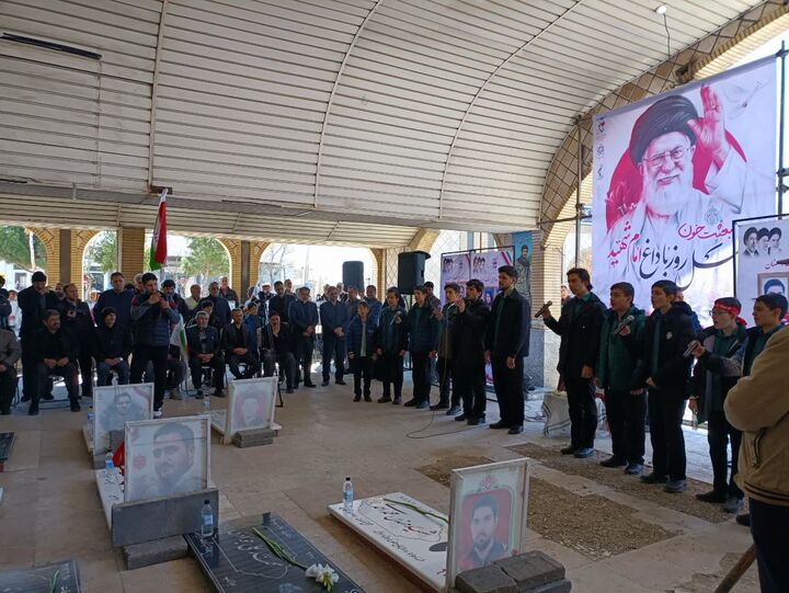 مراسم اربعین رهبر شهید ایران در زنجان؛ مردم در بیعت دوباره با آرمان‌های انقلاب و شهدا