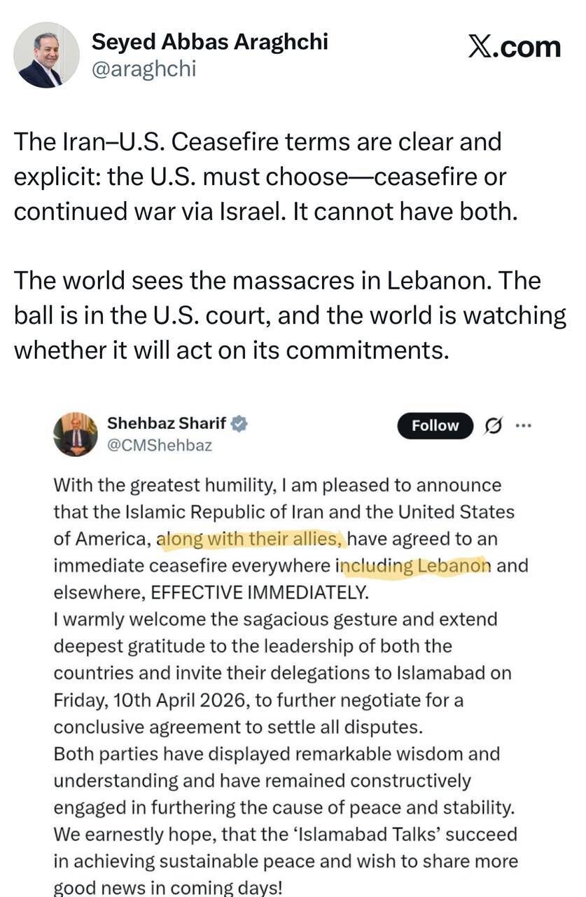 جهان در حال نظاره است که آمریکا به تعهداتش عمل می‌کند یا نه!!