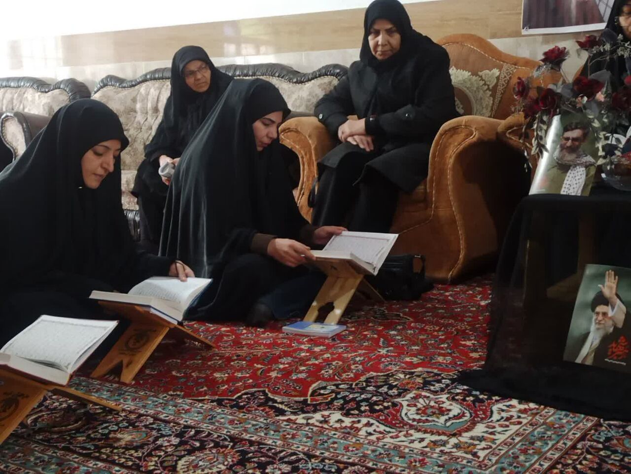 چهلم قائد امت؛ قرآن، عزا و بیعت در کانون تخصصی منتظران عصرظهور