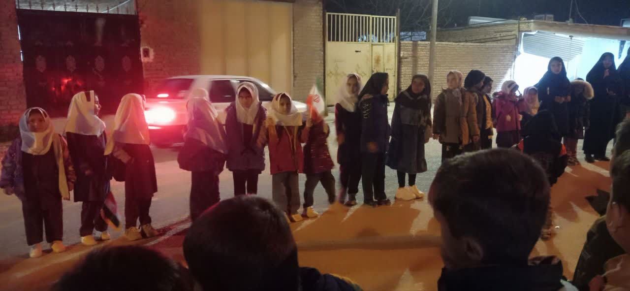 مراسم چهلم رهبر شهید امت و شهدای میناب در رومشکان