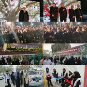 میناب میزبان یکی از بزرگ‌ترین آیین‌های سوگواری کشور؛ اجتماع بیش از ۳۰ هزار نفر در چهلم شهدای دبستان «شجره طیبه»