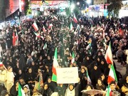 چله نشینی ۱۰ هزارنفری جیرفتی‌ها در رثای رهبر شهید