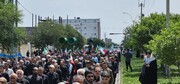 راهپیمایی مردمی در جیرفت به مناسبت چهلمین روز شهادت قائد امت