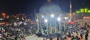 آیین چهل‌روزگی شهدای شجره‌طیبه و رهبر شهید انقلاب در پارسیان