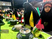 پویش مقلوبه بانوان کرمانی در چهل و یکمین شب خون‌خواهی و بیعت