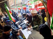 برپایی موکب مسجد و کانون فرهنگی نورالحسین(ع)  در کرمانشاه