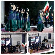 چندین اجرا  از سوی گروه سرود منتظران ظهور در زاهدان