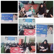 نوای ختم قرآن مادران بابارشانی در سوگ امام شهید طنین‌انداز شد