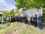 «نهال امید» در شیراز شکوفا شد؛ طاووسیه، «باغ موکب ایران» می‌شود