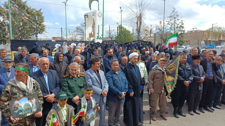 برگزاری مراسم چهلمین روز شهادت امام شهید امت در لاهرود