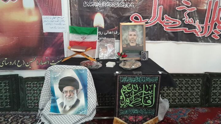 آیین چهلم امام شهید و شهدای رمضان در شکوه‌آباد برگزار شد