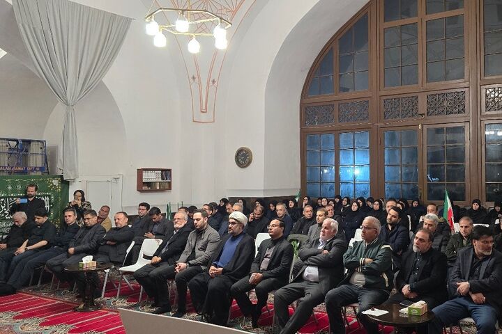 بزرگداشت چهلمین روز شهادت امام خامنه‌ای در ایروان