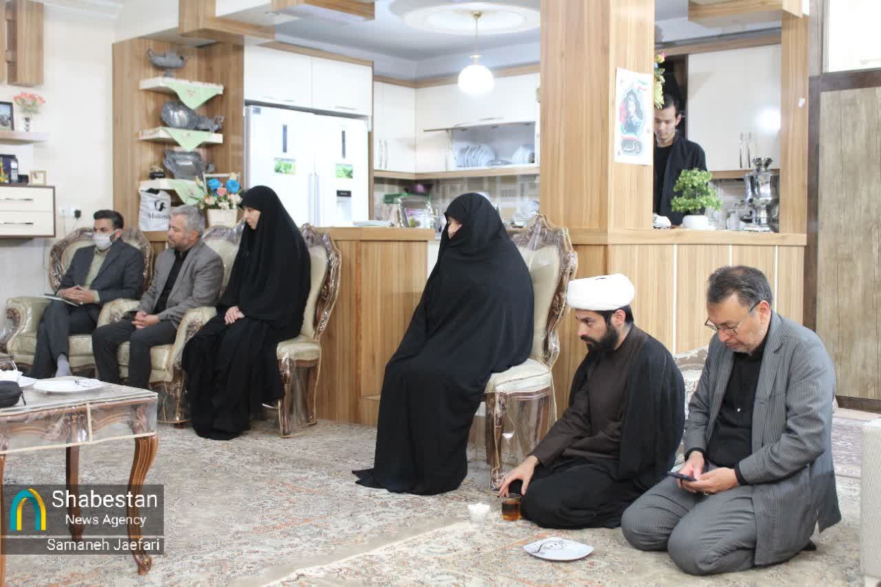 دیدار با خانواده اولین شهید مسجدی مشهد