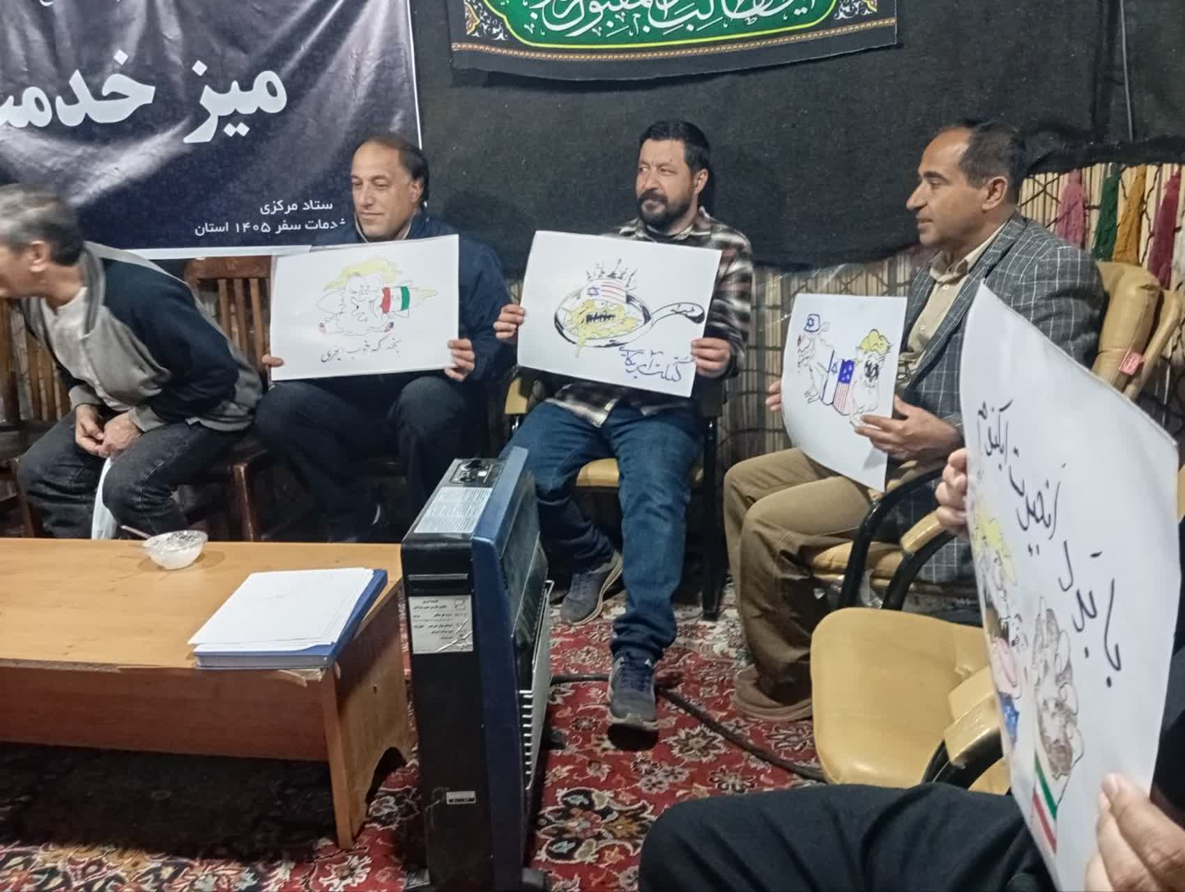 خیمه «فرهنگ، هنر و گردشگری » روایت خدمت بیمنت در دل شبهای سوگ