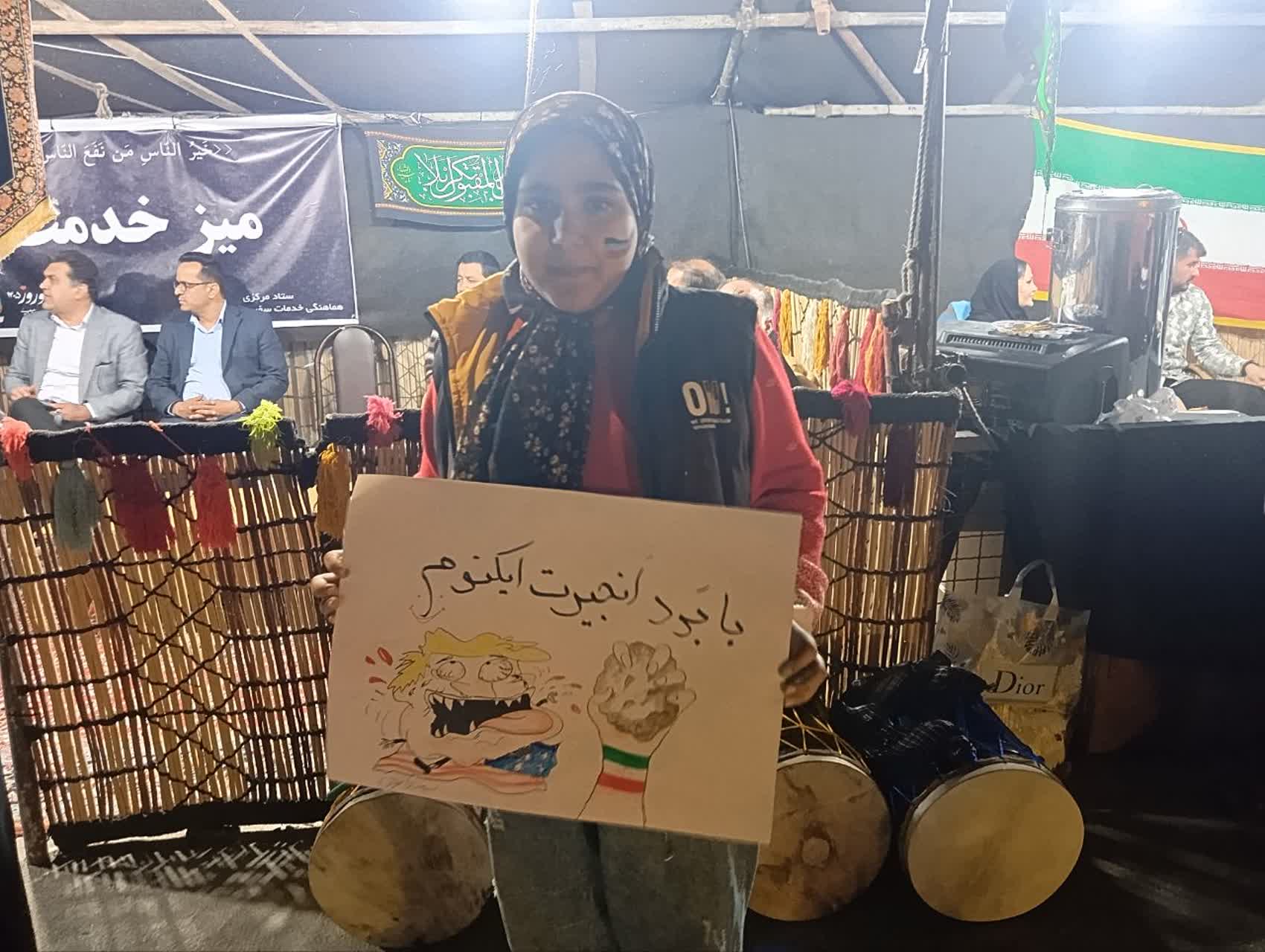 خیمه «فرهنگ، هنر و گردشگری » روایت خدمت بی‌منت در دل شب‌های سوگ
