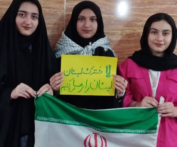 وقتی دلهای کوچک، دلتنگِ رهبر شهید میشوند/عهد کودکان قرهباغ با رهبر شهید
