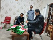 ۷۰۰ پرچم در مواکب مردمی مساجد و میادین شهری و روستایی زنجان توزیع شد