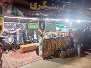 خیمه «فرهنگ، هنر و گردشگری » روایت خدمت بی‌منت در دل شب‌های سوگ