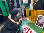 دو دانش آموز مدرسه میناب خادم یار آستان مقدس مسجد جمکران