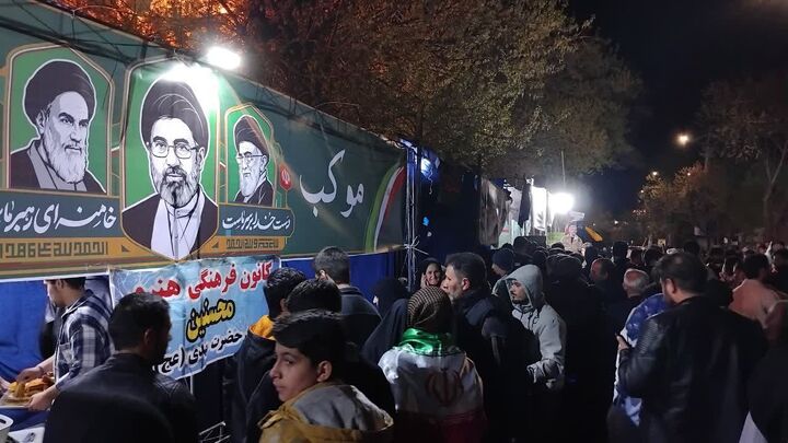 درخشش فعالیت های کانون فرهنگی هنری محسنین در موکب «بچه های مسجد»