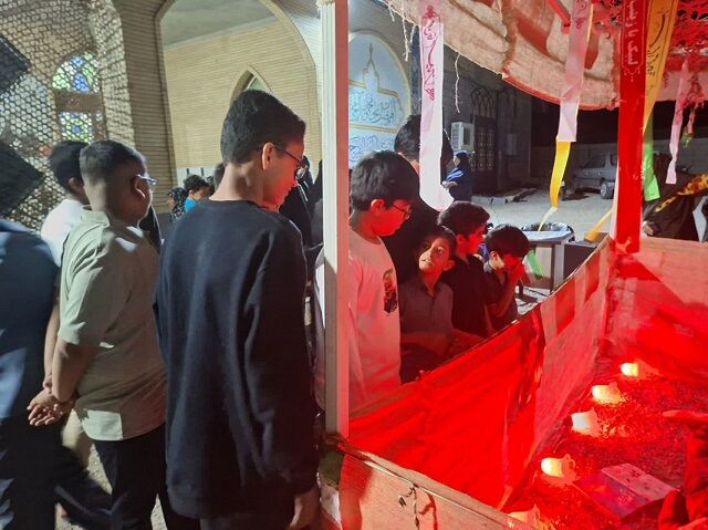 بازسازی خاطرهای خونین در دل مسجد
