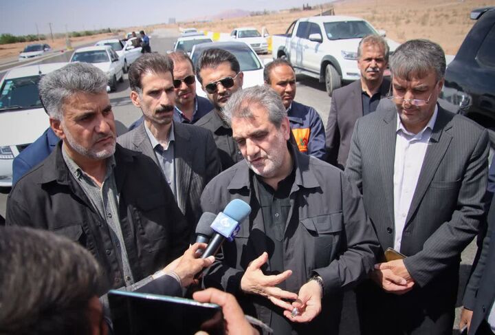 پیشرفت فیزیکی آزادراه حرم تا حرم ۹۵ درصد است