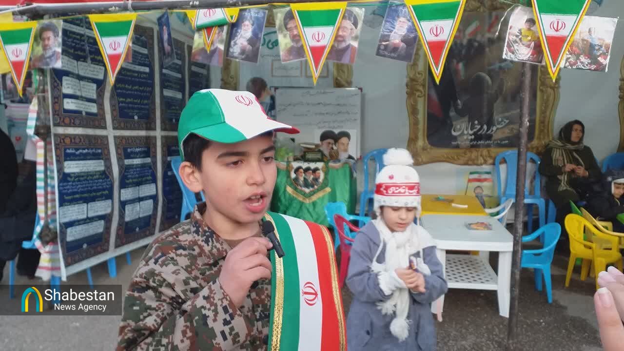 حضور پرشور بچه‌های مسجدی در موکب «سربلند» بیجار همزمان با شب شهادت امام صادق(ع)