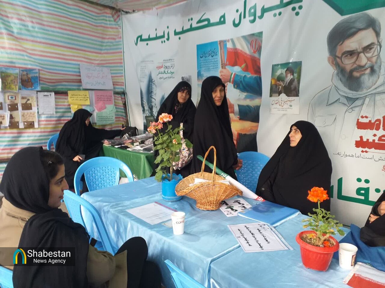 حضور پرشور بچه‌های مسجدی در موکب «سربلند» بیجار همزمان با شب شهادت امام صادق(ع)