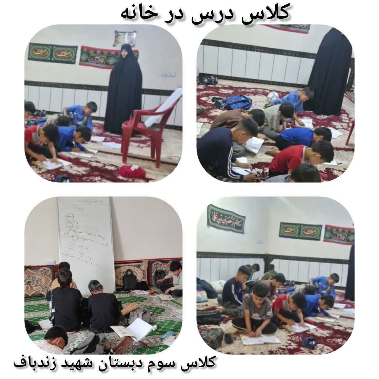 فداکاری معلمان در مساجد و طبیعت چهار فصل کهگیلویه و بویراحمد