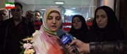 ورود مهدیه اسفندیاری نماد زنِ حق طلب به ایران از مرز رازی خوی