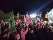 اجتماع مردم خرم‌آباد در شب چهل‌و ششم