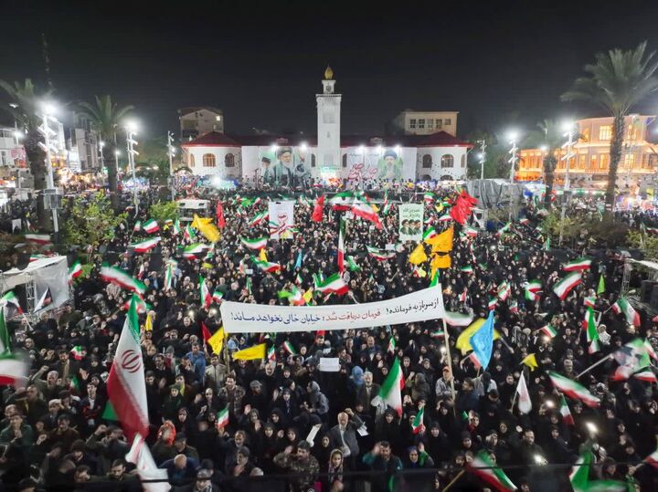 قرار چهل و پنجم رشت؛ فریاد «یا حیدر کرّار» با مشت‌های گره‌کرده به یاد امام شهید