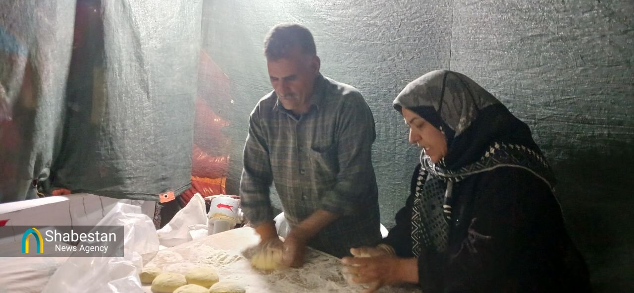 عزم راسخ فعالان موکب روستای چشمه رج در تداوم مسیر انقلاب اسلامی
