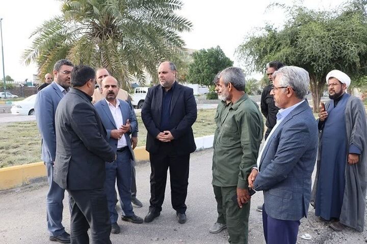 آغاز فرآیند طراحی و برنامه ریزی احداث گلزار شهدای دانش‌آموز میناب