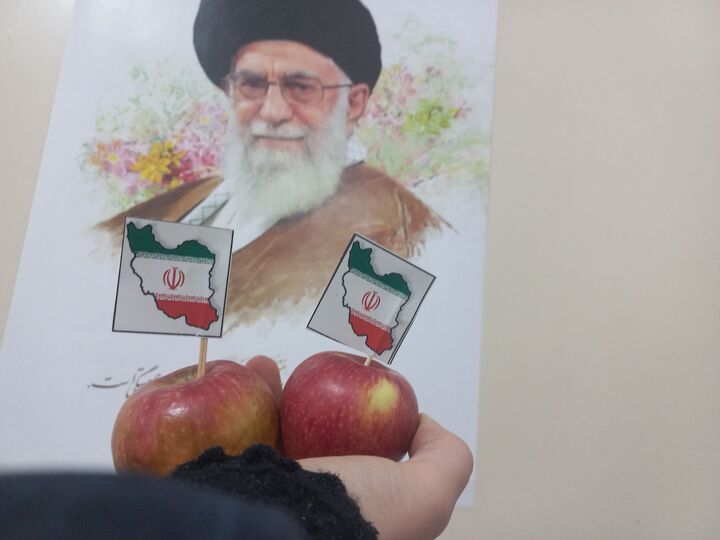 «سیب سرخ وطن» در سنگر؛ پویش پدر-دختری در حمایت از جبهه مقاومت