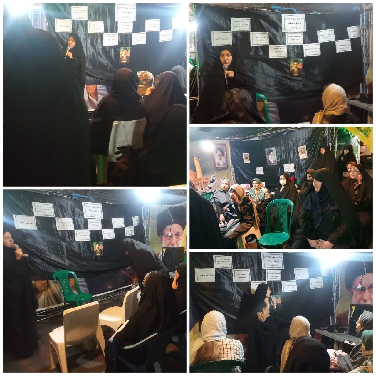 نصرت‌های غیبی بدر؛ الگویی برای امروز/ تبیین آیات استغاثه در غرفه میدان شهدای اراک