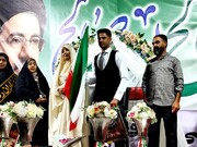 عشق در پناه اقتدار/ جشن پیوند زوج جیرفتی در شب حماسه