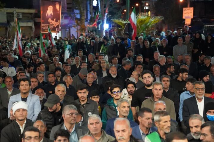 چهل‌و هفتمین حماسه حضور مردم کوهدشت در اجتماعات شبانه