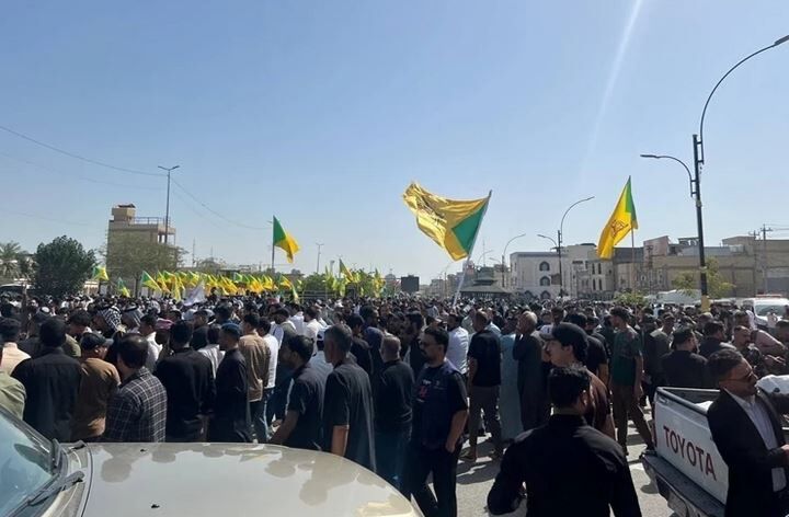 راهپیمایی عظیم در کربلا، جشن پیروزی محور مقاومت