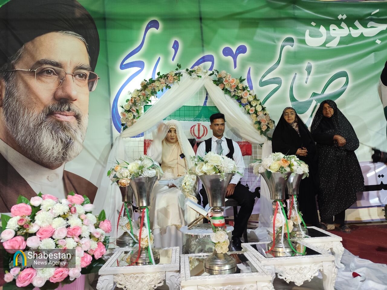 عشق در پناه اقتدار/ جشن پیوند زوج جیرفتی در شب حماسه