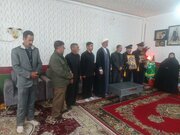 دیدار خادمان کریمه اهل بیت(س) با خانواده پاسدار شهید عبدی