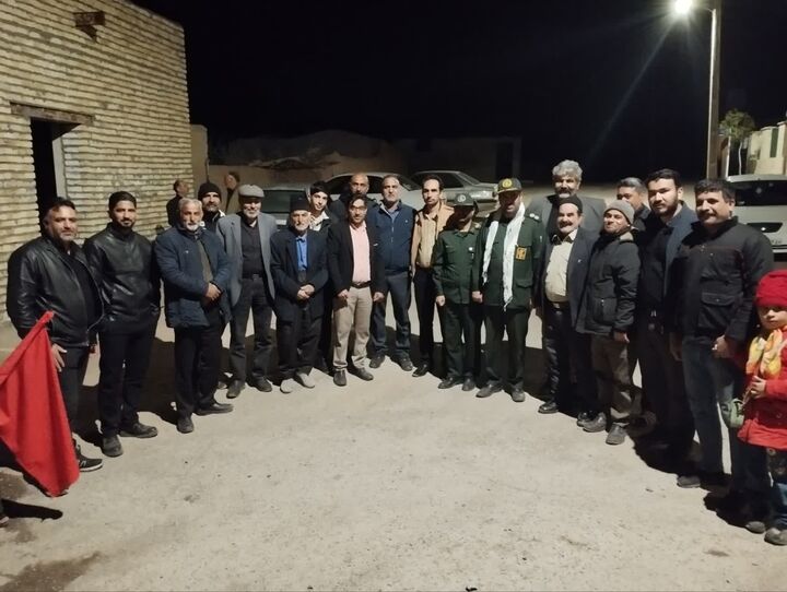 همکاری کانون‌های فرهنگی هنری راوه در برگزاری چهل‌وهشتم شب تجمع حماسی مردم