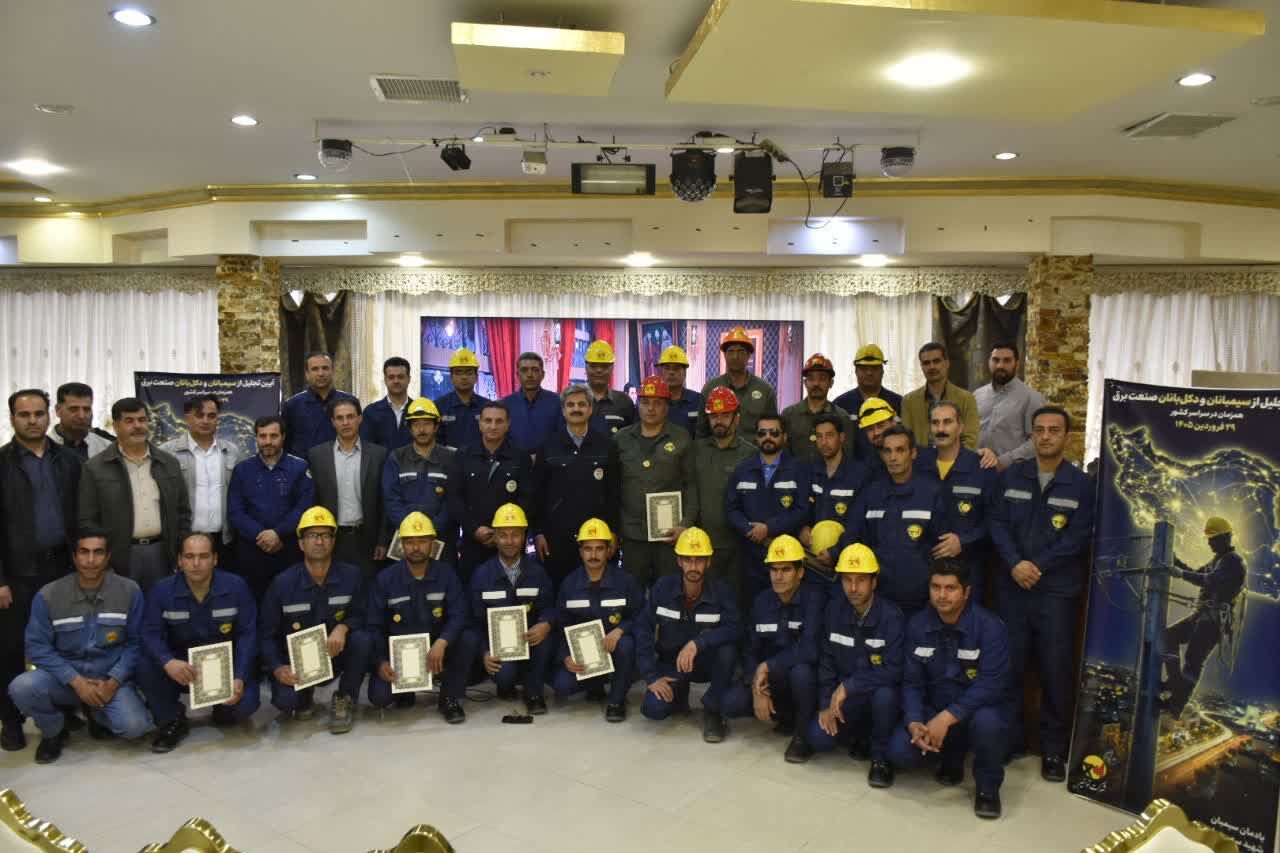 ۴۲۰ سیمبان استان مرکزی که طوفان و جنگ را پشت‌سر می‌گذارند