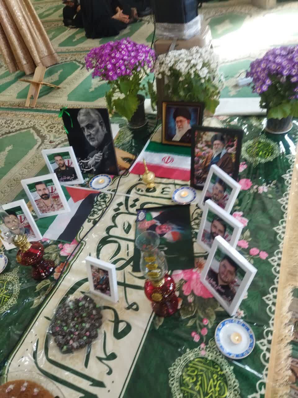 برگزاری محفل نورانی ختم قرآن در سیدان به یاد رهبر شهید؛حضور پرشور نوجوانان در مسجد باب‌الحوائج