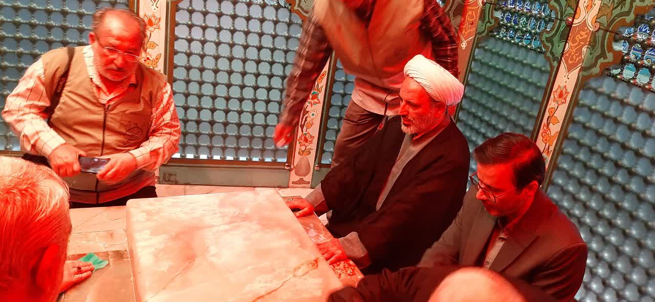 آیین غبارروبی در حرم امامزاده یحیی (ع) سمنان؛ تجلی عشق و ارادت در دهه کرامت