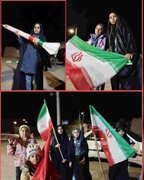 حضور حماسی دختران روستای راوه در تجمعات شبانه نشان از ولایتمداری است